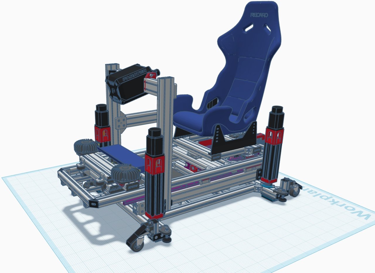 5780U Compact 5DOF Motion Sim Rig - 5780U_Rig_1