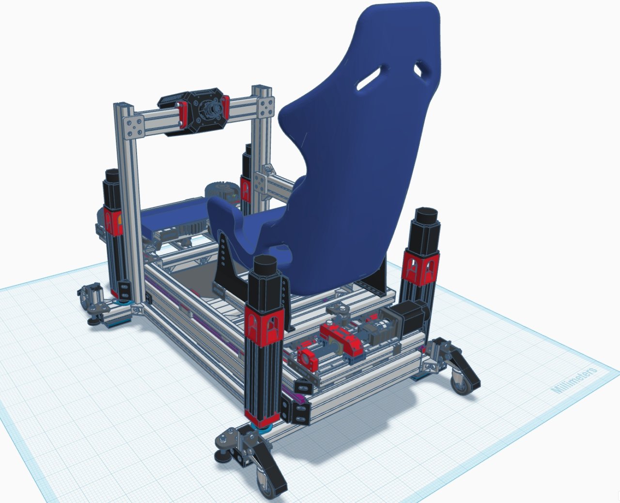 5780U Compact 5DOF Motion Sim Rig - 5780U_Rig_2