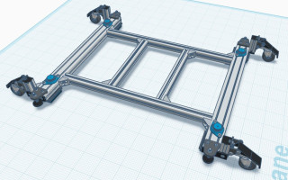 5780U Base Frame - Dampers+Wheels - 5780U_LowerFrame_dbc916527ee45b9a4d8a0806ca1d9e43