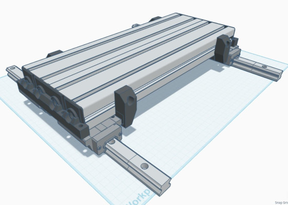 Compact Pedal Rail Slider - CompactPedalRailSlider_f79299863ea426750ac1c6b59dd7f5e9